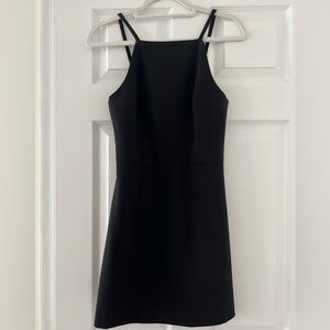 French Connection- mini black dress- size 2